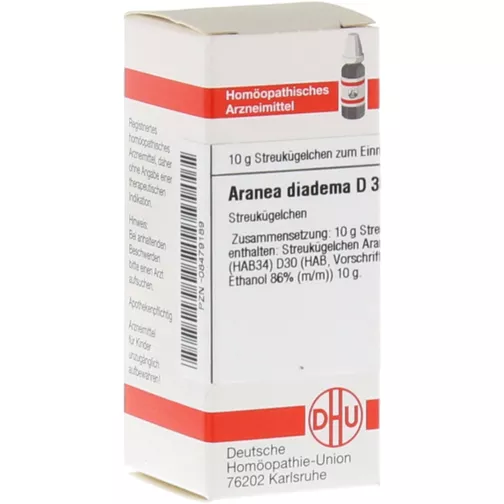 Aranea Diadema D 30 Globuli 10 g