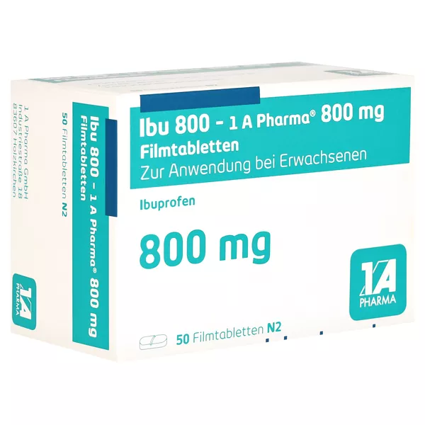 IBU 800-1a Pharma Filmtabletten 50 St