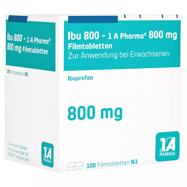 IBU 800-1a Pharma Filmtabletten 100 St
