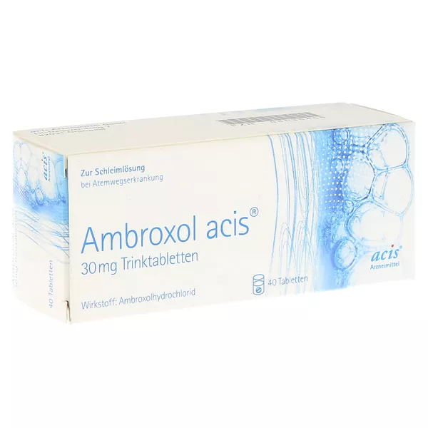 Amroxol acis 30 mg Trinktabletten 40 St