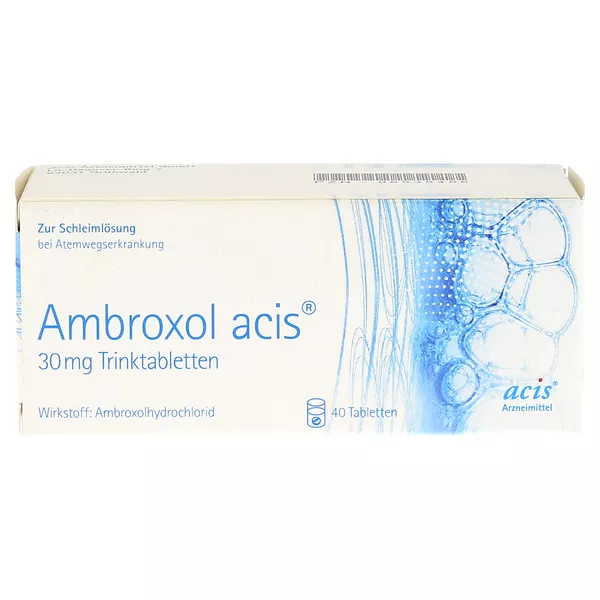 Amroxol acis 30 mg Trinktabletten 40 St