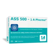 Produktabbildung: ASS 500-1 A Pharma Tabletten