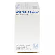 ASS 500-1 A Pharma Tabletten, 100 St.