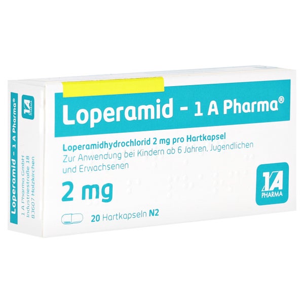 Loperamid-1a Pharma Hartkapseln 20 St