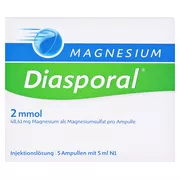 Magnesium-Diasporal 2 mmol Injektionslösung 5X5 ml