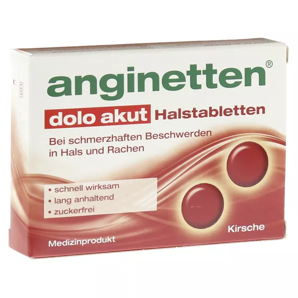 Anginetten dolo akut Halstabletten 24 St