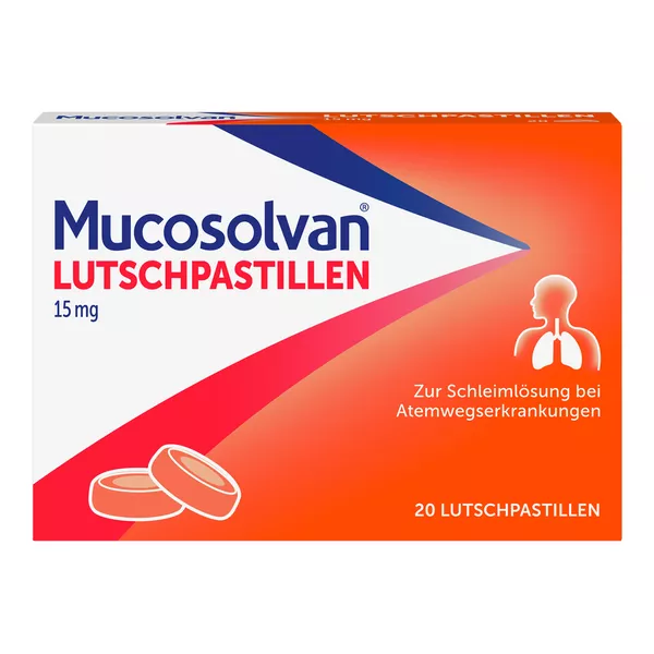 Mucosolvan Lutschpastillen 15 mg 20 St