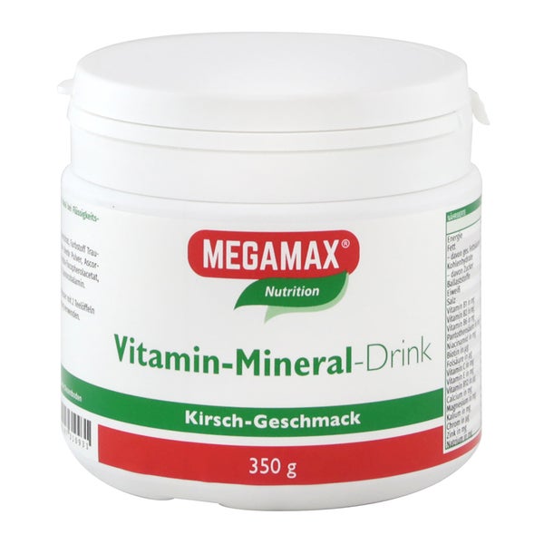 Megamax Vita Mineral Drink Kirsche Pulve 350 g