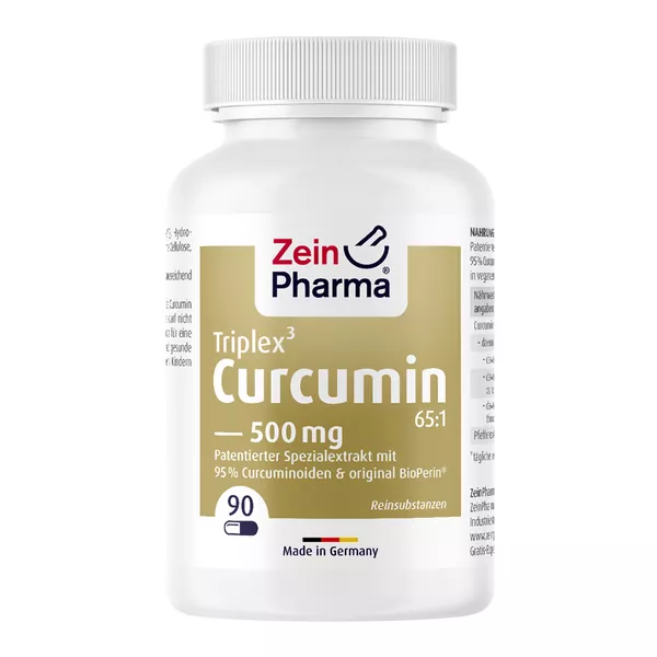 Curcuma Kapseln mit Triplex3 Extrakt 500 mg 90 St