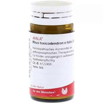 RHUS Toxicodendron E foliis D 6 Globuli 20 g
