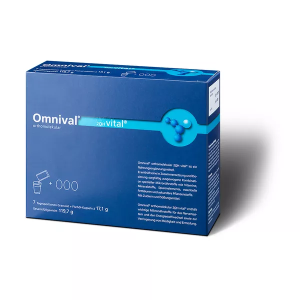 Omnival Orthomolekular 2oh Vital 7 TP Granulat + Kapseln 1 P