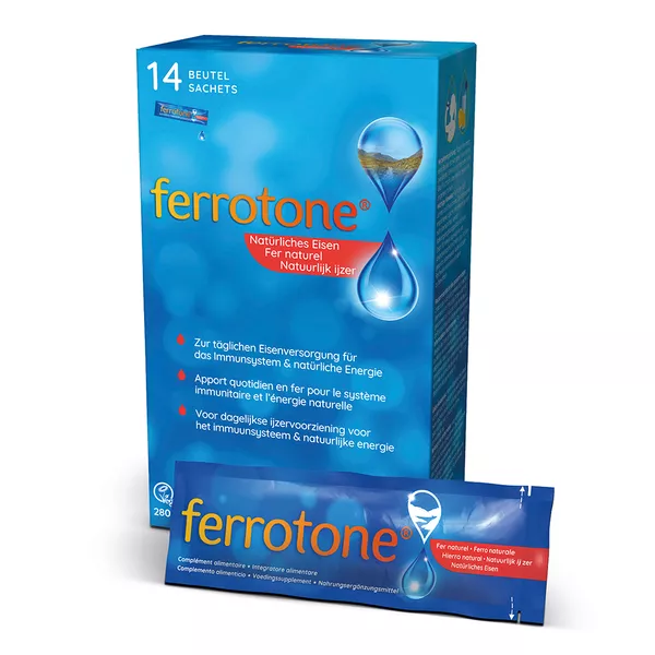 Ferrotone Eisen Beutel, 14 x 20 ml