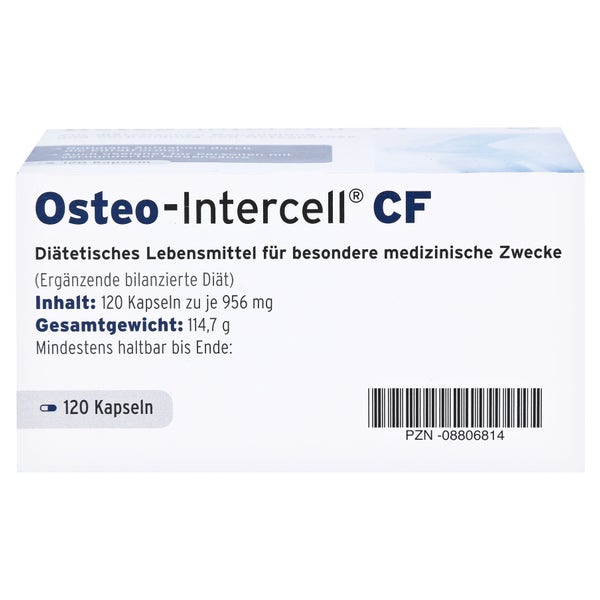 Osteo-intercell CF Citratformel Kapseln 120 St