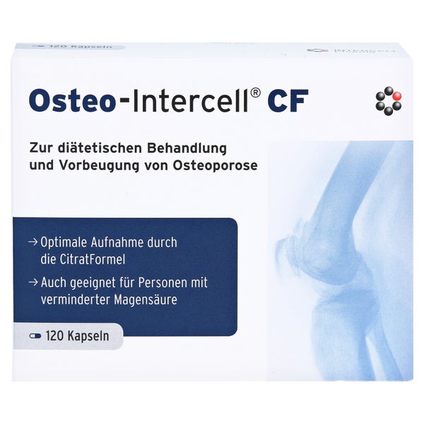 Osteo-intercell CF Citratformel Kapseln 120 St