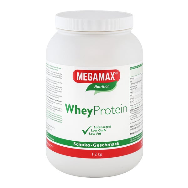 MEGAMAX Whey Protein SCHOKO 1200 g
