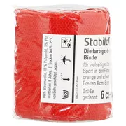 BORT Stabilocolor Binde 6 cm rot 1 St