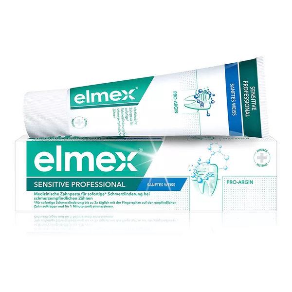 elmex Zahnpasta Sensitive Professional Sanftes Weiss 75 ml