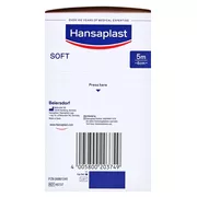 Hansaplast Soft Pflasterrolle, 5m x 6cm 1 St