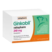 Ginkobil ratiopharm 240 mg, 120 St.