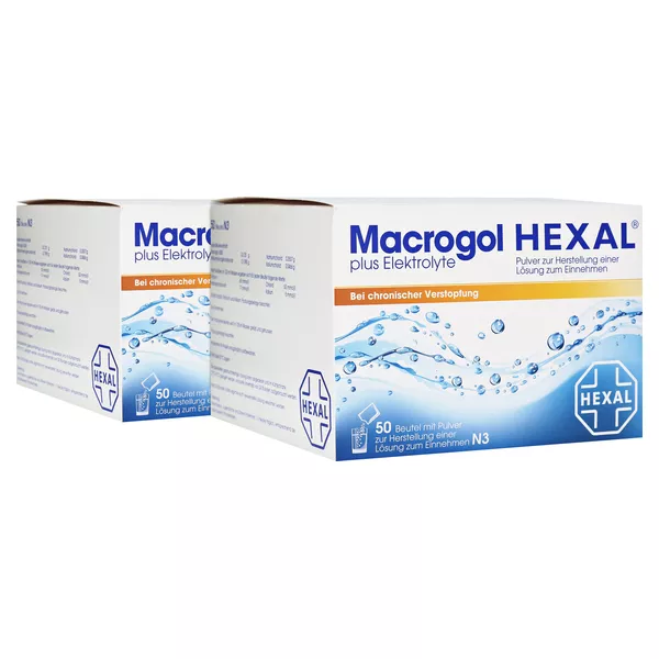 Macrogol HEXAL plus Elektrolyte, 100 St.