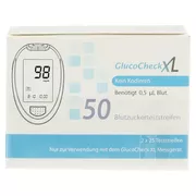 Glucocheck XL Blutzuckerteststreifen 50 St