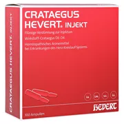 Crataegus Hevert Injekt Ampullen 100 St