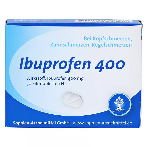 Ibuprofen Sophien 400 Filmtabletten 30 St