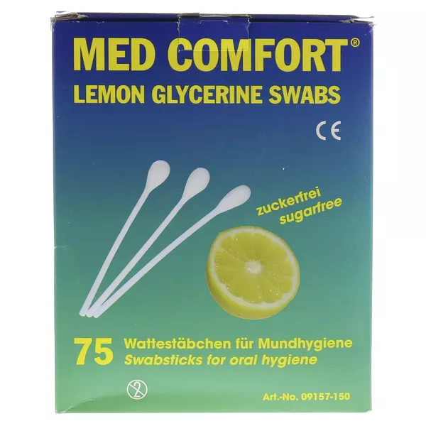 Lemon Swabs Mundpflegestäbchen 25X3 St