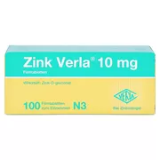 ZINK Verla 10 mg Filmtabletten 100 St