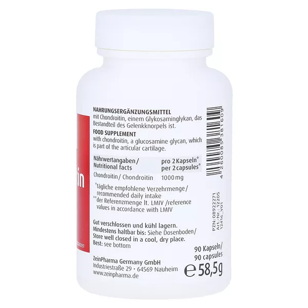 Chondroitin Kapseln 500 mg 90 St