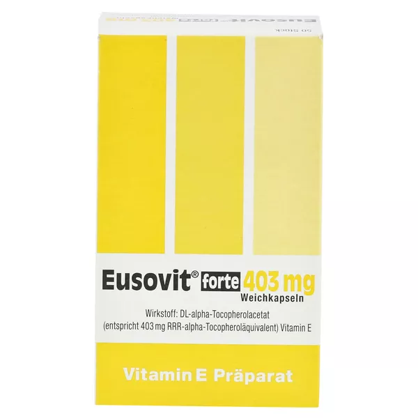 Eusovit Forte 403 mg Weichkapseln 50 St