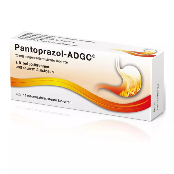 PANTOPRAZOL ADGC 20 mg 14 St