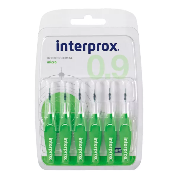 interprox micro grün Interdentalbürste, 6 St.