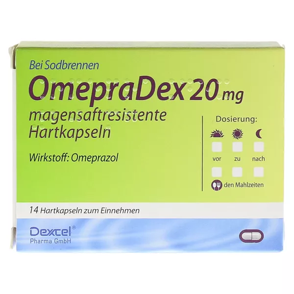 OmepraDex 20 mg 14 St