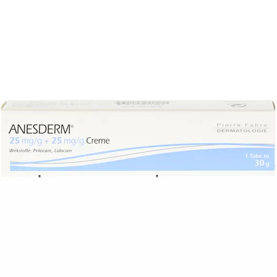 Anesderm 25 mg/g + 25 mg/g Creme, 30 g