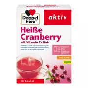 Doppelherz aktiv Heiße Cranberry mit Vitamin C + Zink 10 St