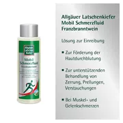 Allgäuer Latschenkiefer Mobil Schmerzfluid Franzbranntwein 250 ml