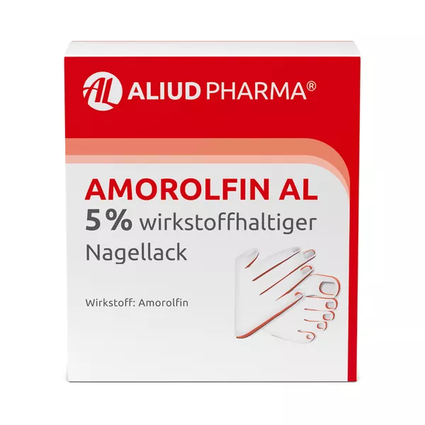 Amorolfin AL 5 % wirkstoffhaltiger Nagellack, 3 ml
