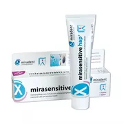 Produktabbildung: Miradent Zahncreme Mirasensitive hap+ 50 ml