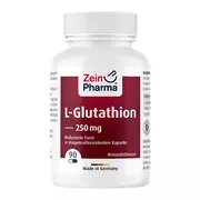 L Glutathion Kapseln 250 mg reduziertes Glutathion 90 St