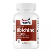 Produktabbildung: Ubichinol Q10 Kapseln mit bioaktivem Ubichinol 50 mg
