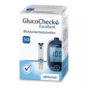 Produktabbildung: GlucoCheck Excellent Blutzuckerteststreifen 50 St