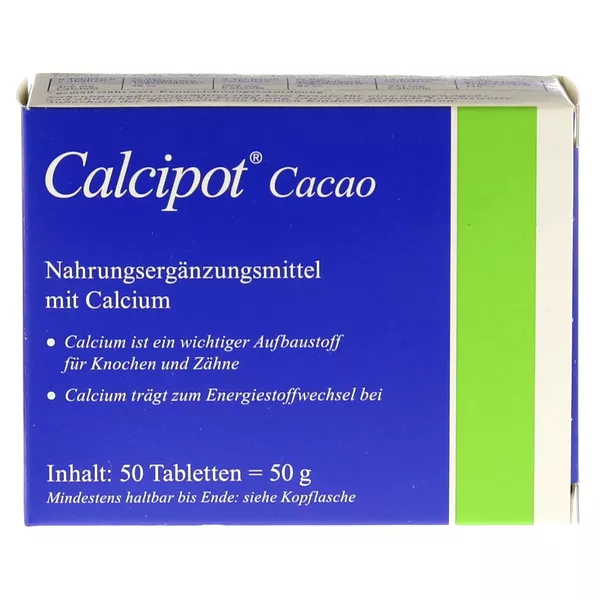 Calcipot Cacao 50 St