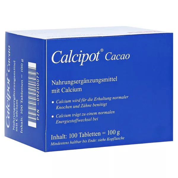 Calcipot Cacao 100 St