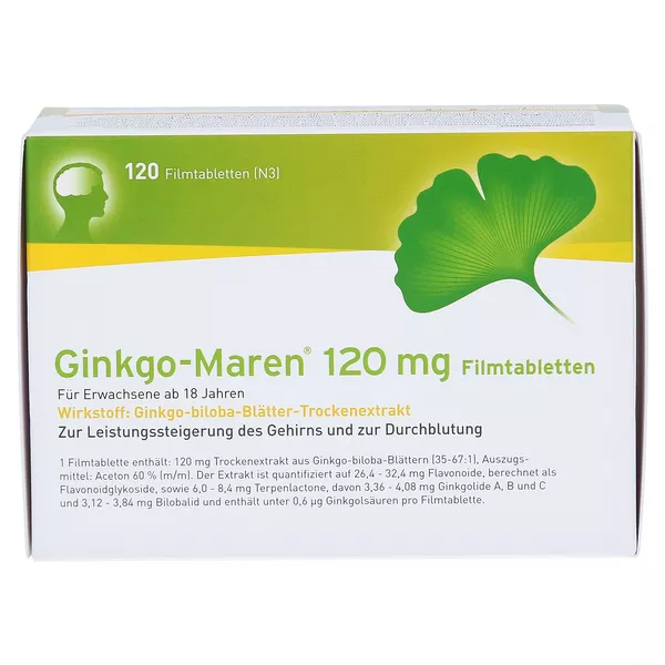 Ginkgo-Maren 120 mg 120 St
