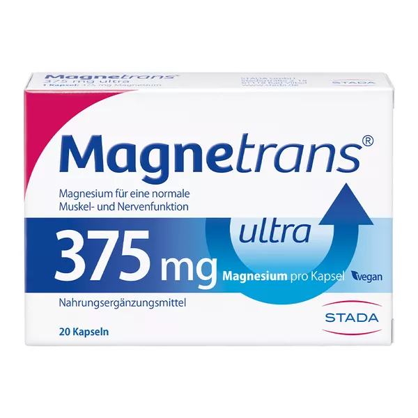 Magnetrans 375mg ultra Magnesium Kapseln, 20 St.