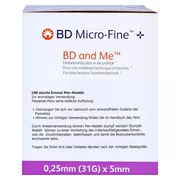 BD Micro-fine+ 5 Pen-Nadeln 0,25x5 mm 100 St