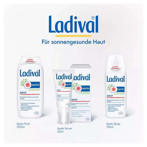 Ladival Akut Apres-Sun Pflege Beruhigungsgel f. Körper 200 ml