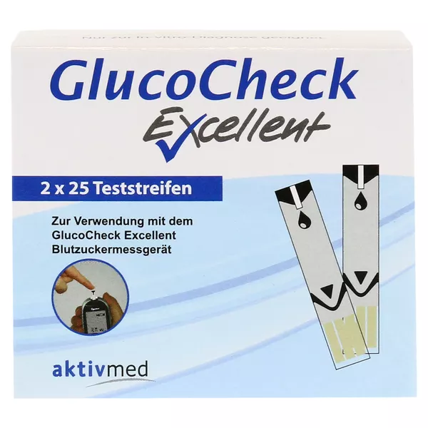 Glucocheck Excellent Teststreifen 50 St