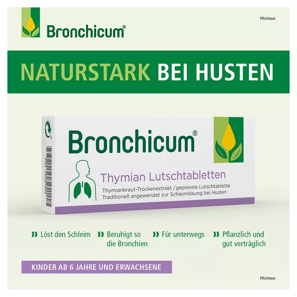 Bronchicum Thymian Lutschtabletten 20 St